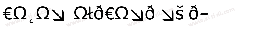 Cocon BoldCondensed字体转换